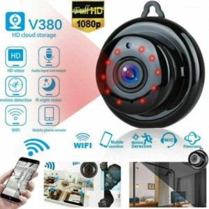 Mini Camera WiFi Camera 1080p HD Night +Sd memory card 16 GB