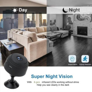 Mini Camera WiFi Camera 1080p HD Night +Sd memory card 16 GB